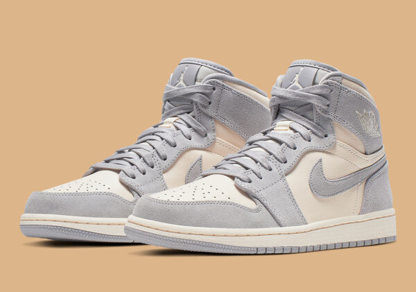 Wmns Air Jordan 1 High Premium  Atmosphere Grey  AH7389-101