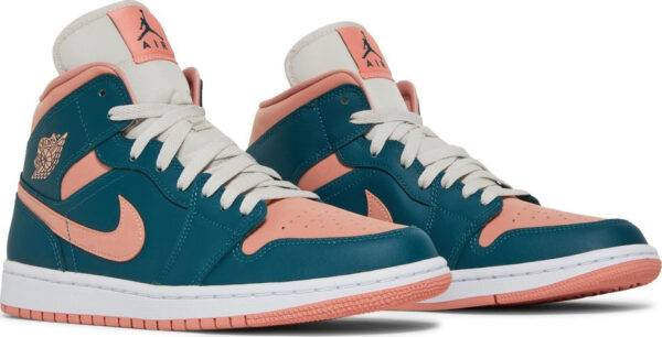 Wmns Air Jordan 1 Mid  Dark Teal Green  BQ6472-308