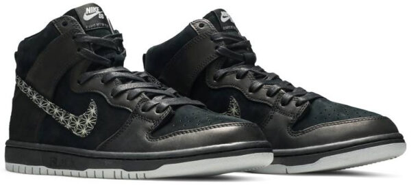 Black Bar x SB Zoom Dunk High Pro  Black  AH9613-002