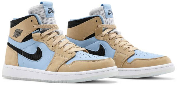 Wmns Air Jordan 1 High Zoom Comfort High  Psychic Blue Sesame  CT0979-400