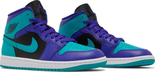 Wmns Air Jordan 1 Mid  Black Grape  BQ6472-502