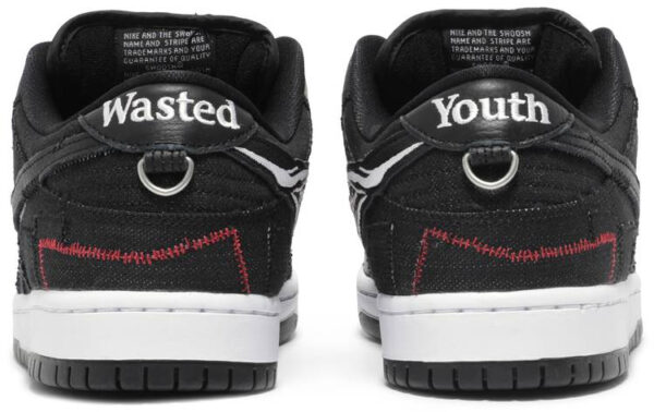 Wasted Youth x Dunk Low SB  Black Denim  DD8386-001