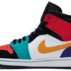 Air Jordan 1 Mid  Multicolored Swoosh  852542-146