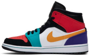 Air Jordan 1 Mid Multi-Color 554724-125