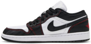 Wmns Air Jordan 1 Low SE Utility White Black Red...