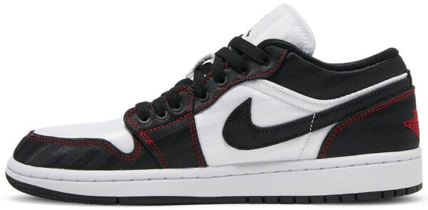 Wmns Air Jordan 1 Low SE Utility  White Black Red  DD9337-106