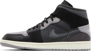 Air Jordan 1 Mid SE Craft Inside Out Black DM9652-001