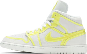 Wmns Air Jordan 1 Mid LX Off White Opti Yellow...