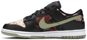 Dunk Low SE Black Multi-Camo DH0957-001