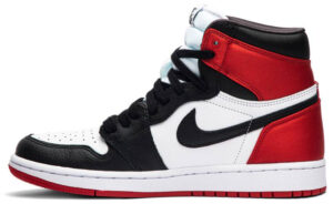 Air Jordan 1 Retro High Satin Black Toe CD0461-016