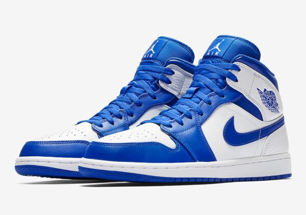 Air Jordan 1 Mid  Hyper Royal  554724-114