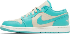 Air Jordan 1 Low Tropical Teal Sandy Beige DC0774-131