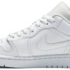 Air Jordan 1 Low  Triple White  553558-130