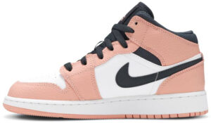 Air Jordan 1 Mid Pink Quartz 555112-603