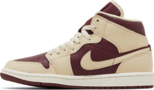 Wmns Air Jordan 1 Mid SE Split Beach Cherrywood DR0501-200