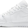 Air Jordan 1 Low  Triple White  553558-112