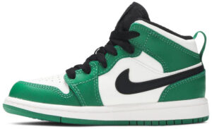 Air Jordan 1 Mid SE PS Pine Green BQ6932-301