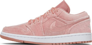 Wmns Air Jordan 1 Low SE Pink Velvet DQ8396-600