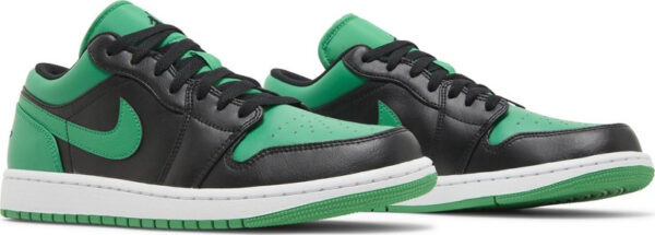 Air Jordan 1 Low  Black Lucky Green  553558-065