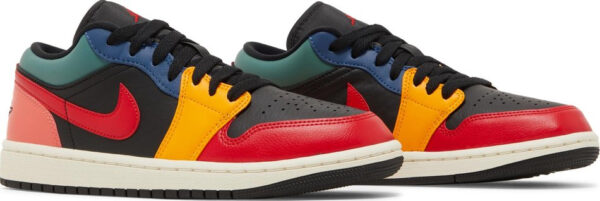 Wmns Air Jordan 1 Low SE  Black Multi-Color  DN3739-060