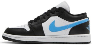 Wmns Air Jordan 1 Low Black University Blue DC0774-041