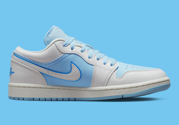 Wmns Air Jordan 1 Low SE  Reverse Ice Blue  DV1299-104