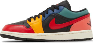 Wmns Air Jordan 1 Low SE Black Multi-Color DN3739-060