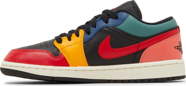 Wmns Air Jordan 1 Low SE  Black Multi-Color  DN3739-060