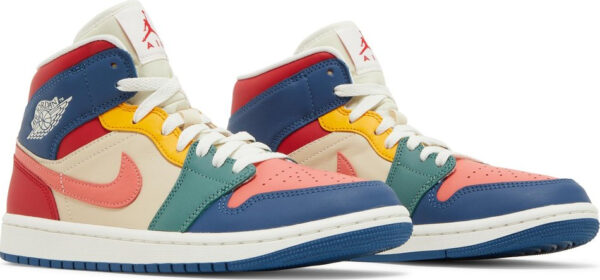 Wmns Air Jordan 1 Mid SE  Multi-Color  DN3738-400