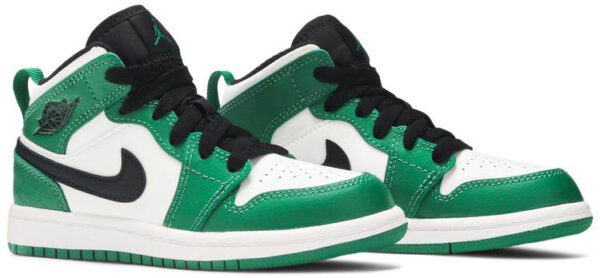 Air Jordan 1 Mid SE PS  Pine Green  BQ6932-301