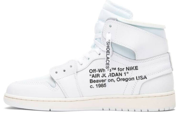 Off-White x Air Jordan 1 Retro High OG  White  2018 AQ0818-100