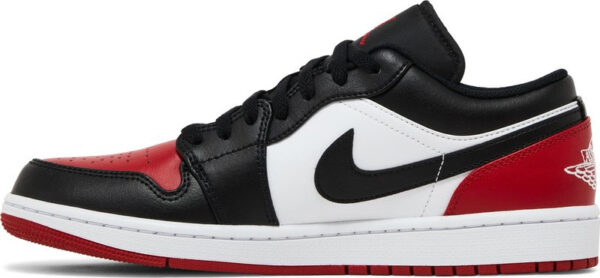 Air Jordan 1 Low  Bred Toe 2.0  553558-161