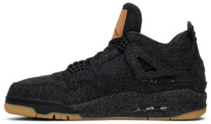 Levi s x Air Jordan 4 Retro Black Denim AO2571-001