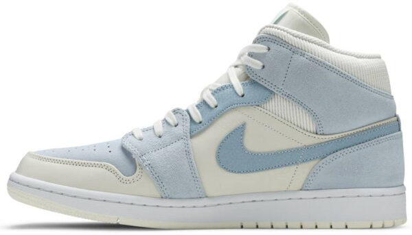 Air Jordan 1 Mid SE  Sail Light Blue  DA4666-100