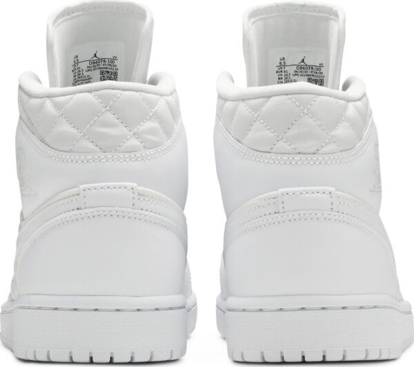 Wmns Air Jordan 1 Mid SE  White Quilted  DB6078-100