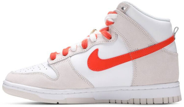 Wmns Dunk High SE  First Use Pack-White Orange  DH6758-100