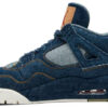 Levi s x Air Jordan 4 Retro  Black Denim  AO2571-001