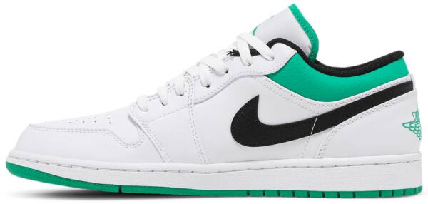 Air Jordan 1 Low  White Lucky Green  553558-129