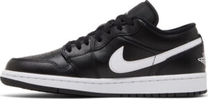 Wmns Air Jordan 1 Low Black White DV0990-001