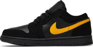 Air Jordan 1 Low Black University Gold 553558-071