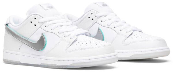 Diamond Supply Co. x Dunk Low Pro SB  White Diamond  BV1310-100