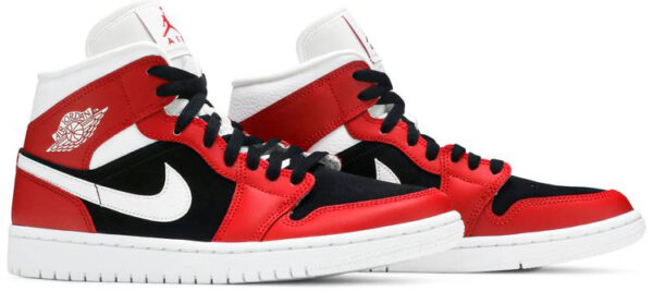 Air Jordan 1 Mid  Gym Red Black  BQ6472-601