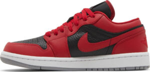 Wmns Air Jordan 1 Low SE Split Gym Red Cement...