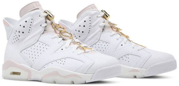 Wmns Air Jordan 6 Retro  Gold Hoops  DH9696-100