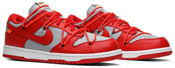 Off-White x Dunk Low  University Red  CT0856-600