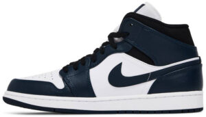 Air Jordan 1 Mid Armory Navy 554724-411