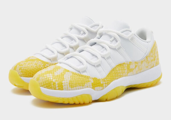 Air Jordan 11 Low  Yellow Snakeskin  AH7860-107