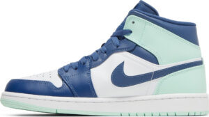 Air Jordan 1 Mid Blue Mint 554724-413