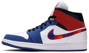 Air Jordan 1 Mid Multicolored Swoosh 852542-146