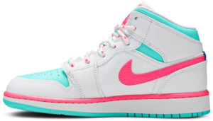 Air Jordan 1 Mid Digital Pink 555112-102